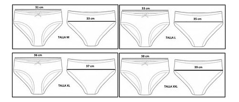 Pack 3 Calzones Bambu Tiro Alto Señora, Colores Surtidos