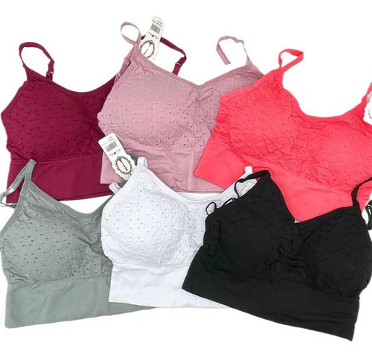 Pack 2 Sostén Deportivo Elasticado Mujer. Peto Sujetador2004 1