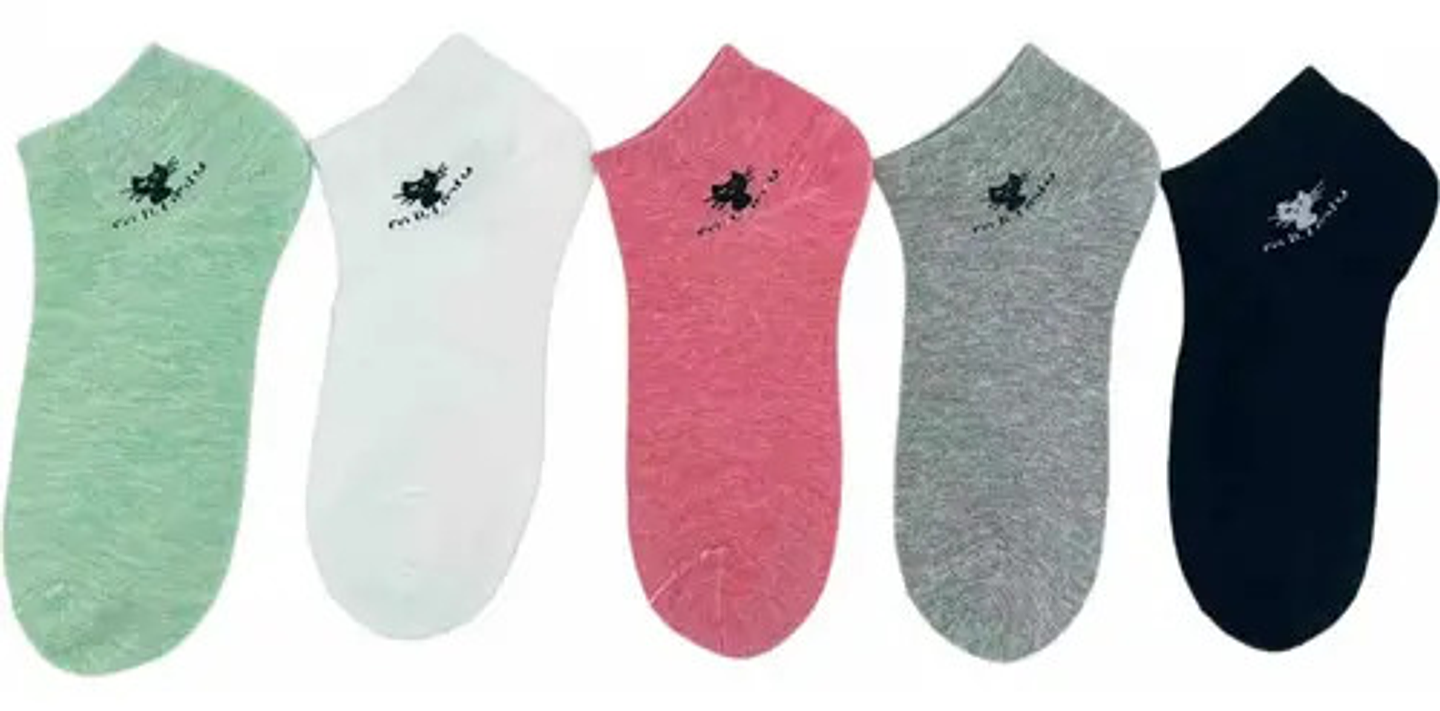 12 Pares Calcetines Tobillera Mujer Corto Algodón 2 1