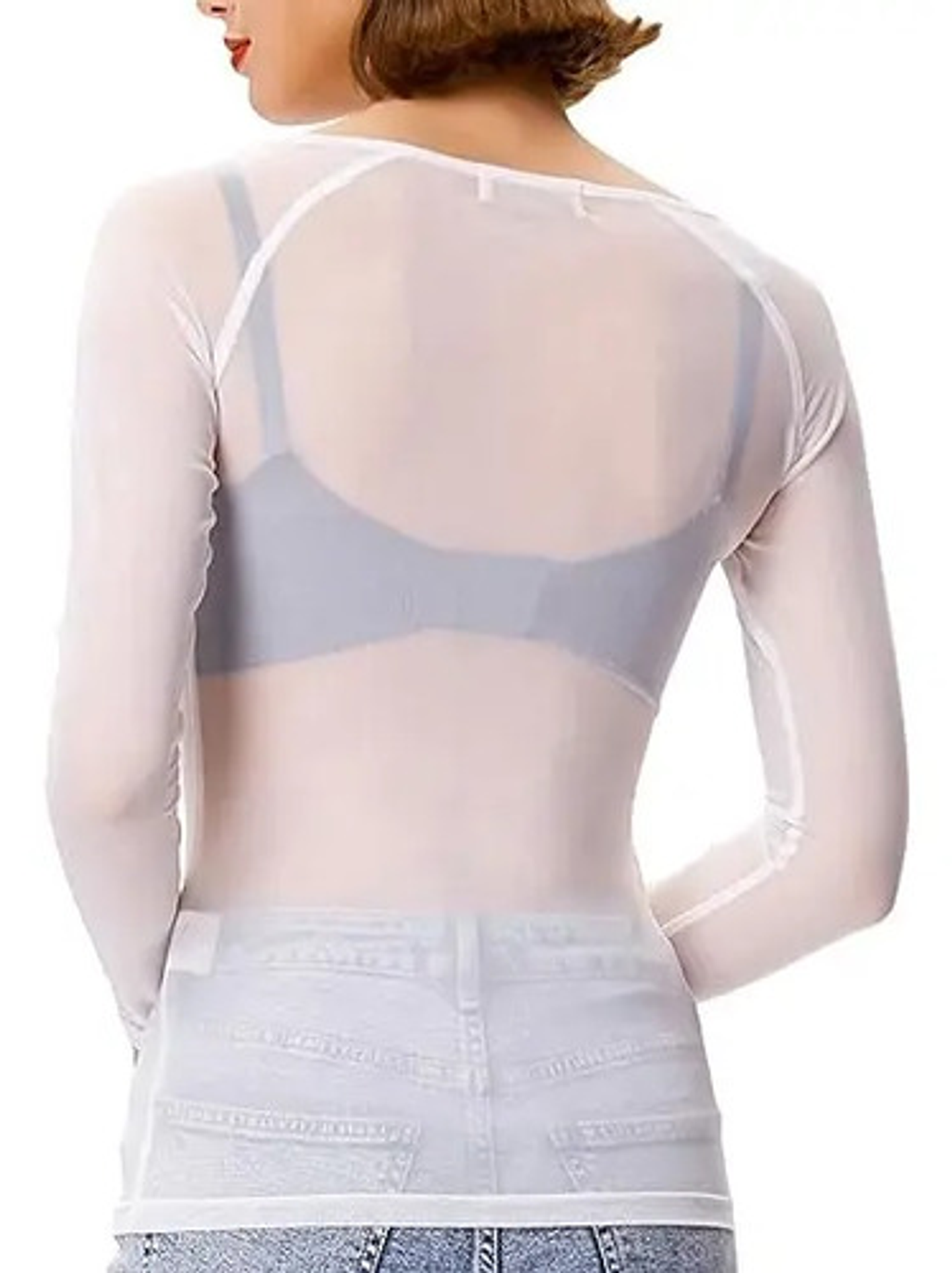 Pack 6 Camisetas Panty Talla Estándar (negro, Blanco, Piel) 6