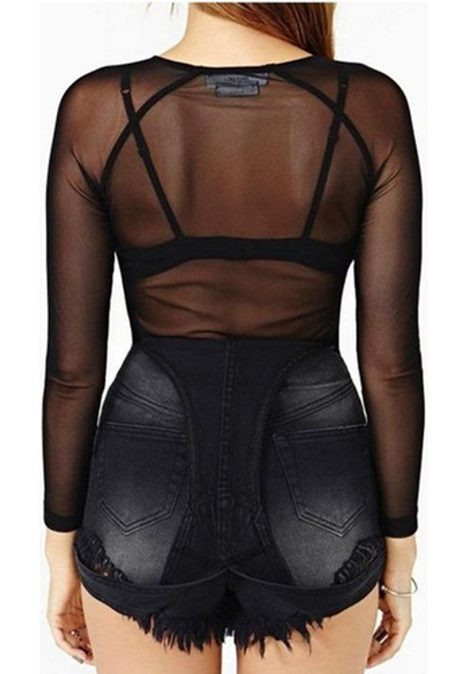 Pack 6 Camisetas Panty Talla Estándar (negro, Blanco, Piel) 9