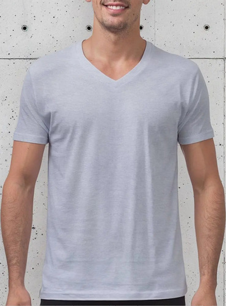 Pack 3 Camiseta Hombre Manga Corta  Fibra Bambú  1