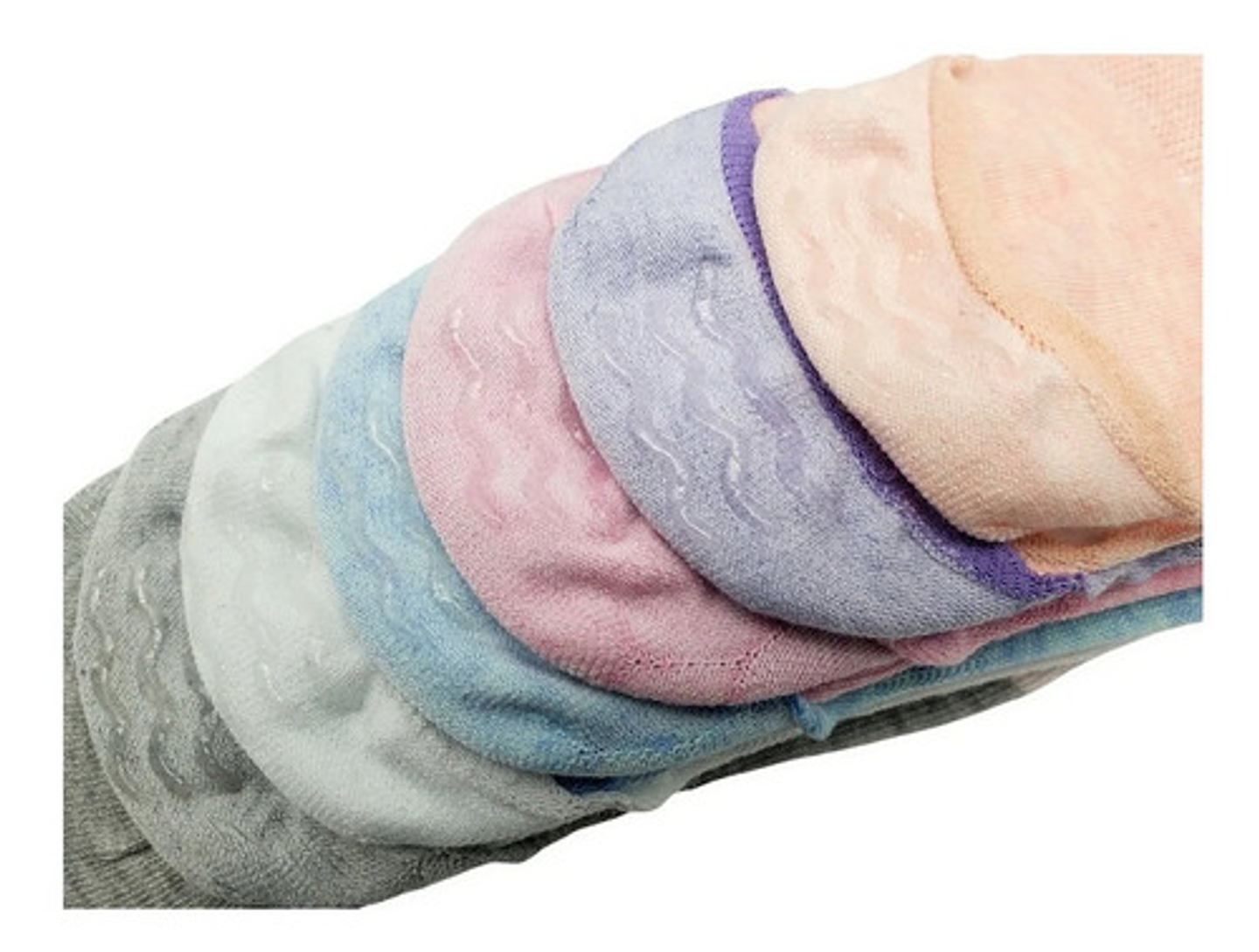 Pack 12 Calcetín Mujer Invisible Con Diseño 2 10