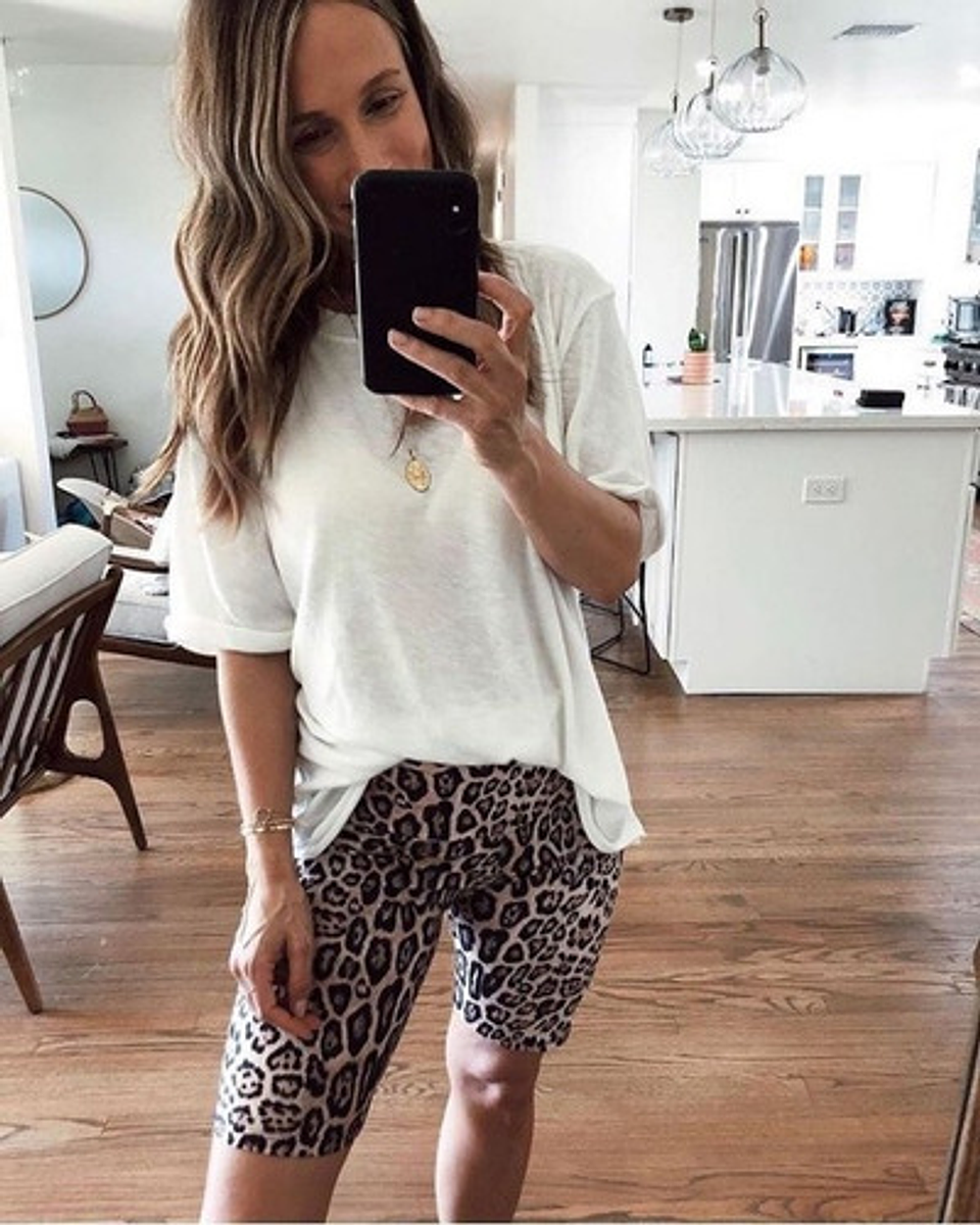 Pack 3 Calza Corta Short Deportiva Mujer Lycra Con Diseño 4