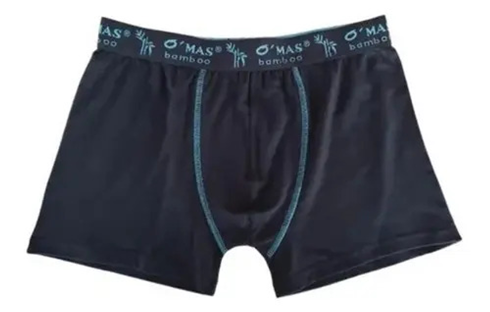 Pack 2 Bóxer Hombre Bamboo. Calzoncillo Liso. 1