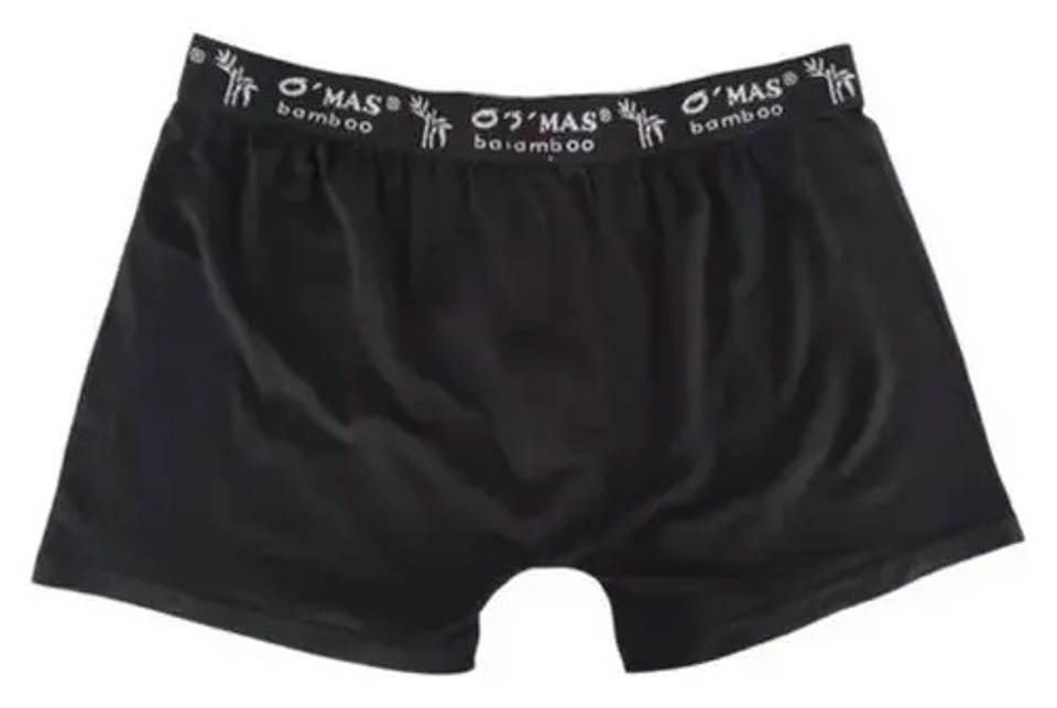 Pack 2 Bóxer Hombre Bamboo. Calzoncillo Liso. 3