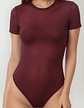 Body Liso Manga Corta Cuello Redondo  - Miniatura 1
