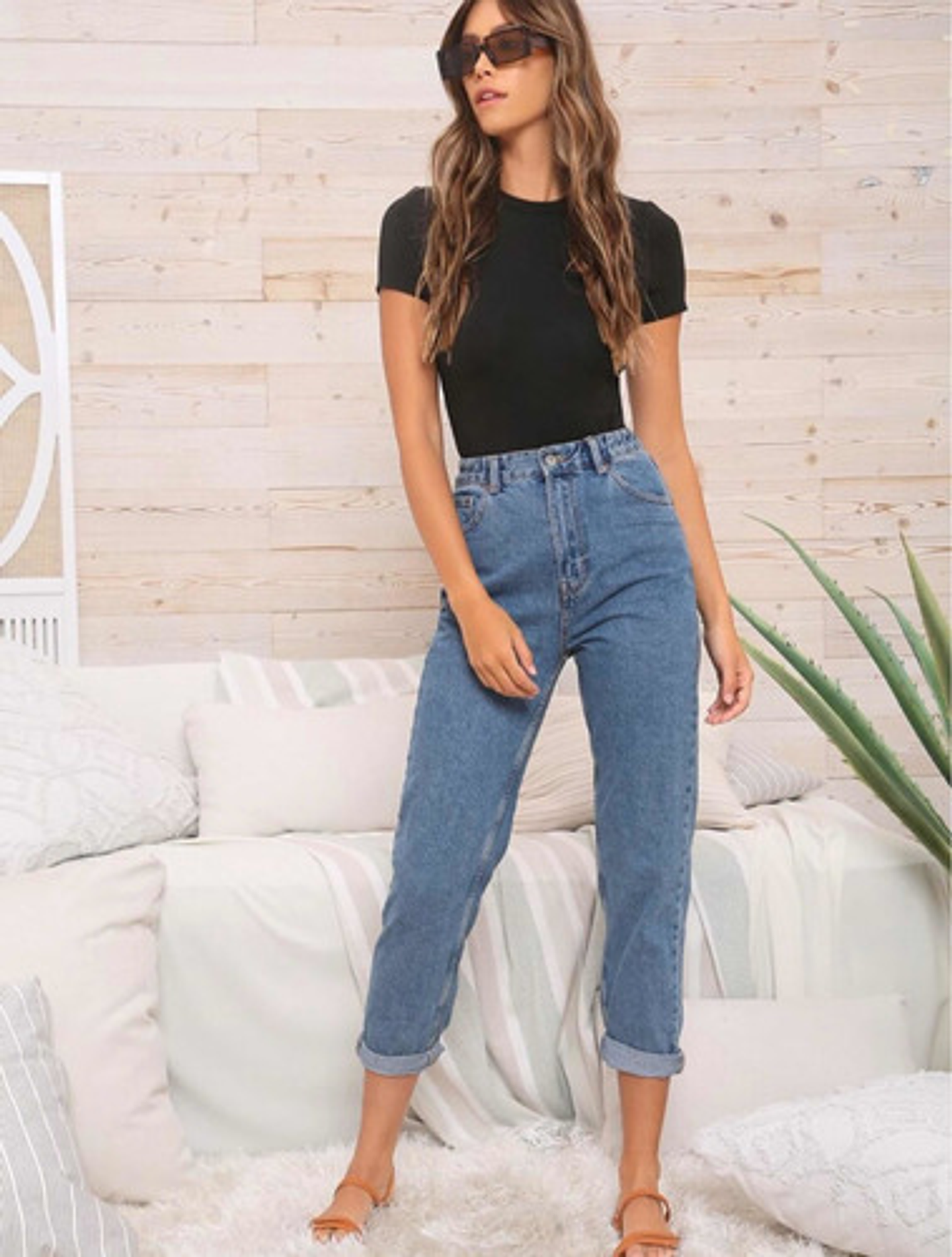 Body Liso Manga Corta Cuello Redondo  11