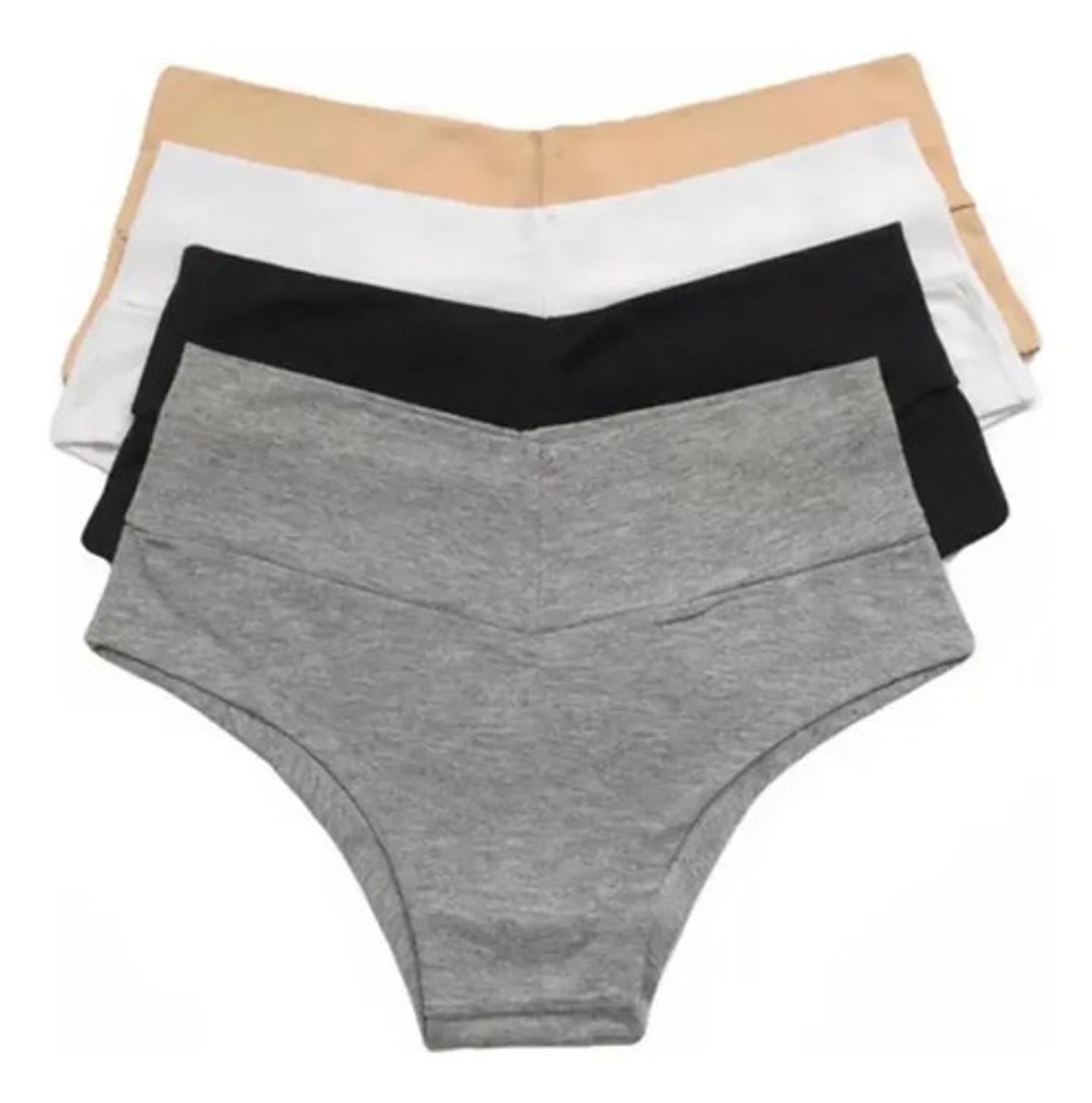 Pack  6  Calzones Bikinis Tiro Alto Algodón Nuevo  Peruano 1