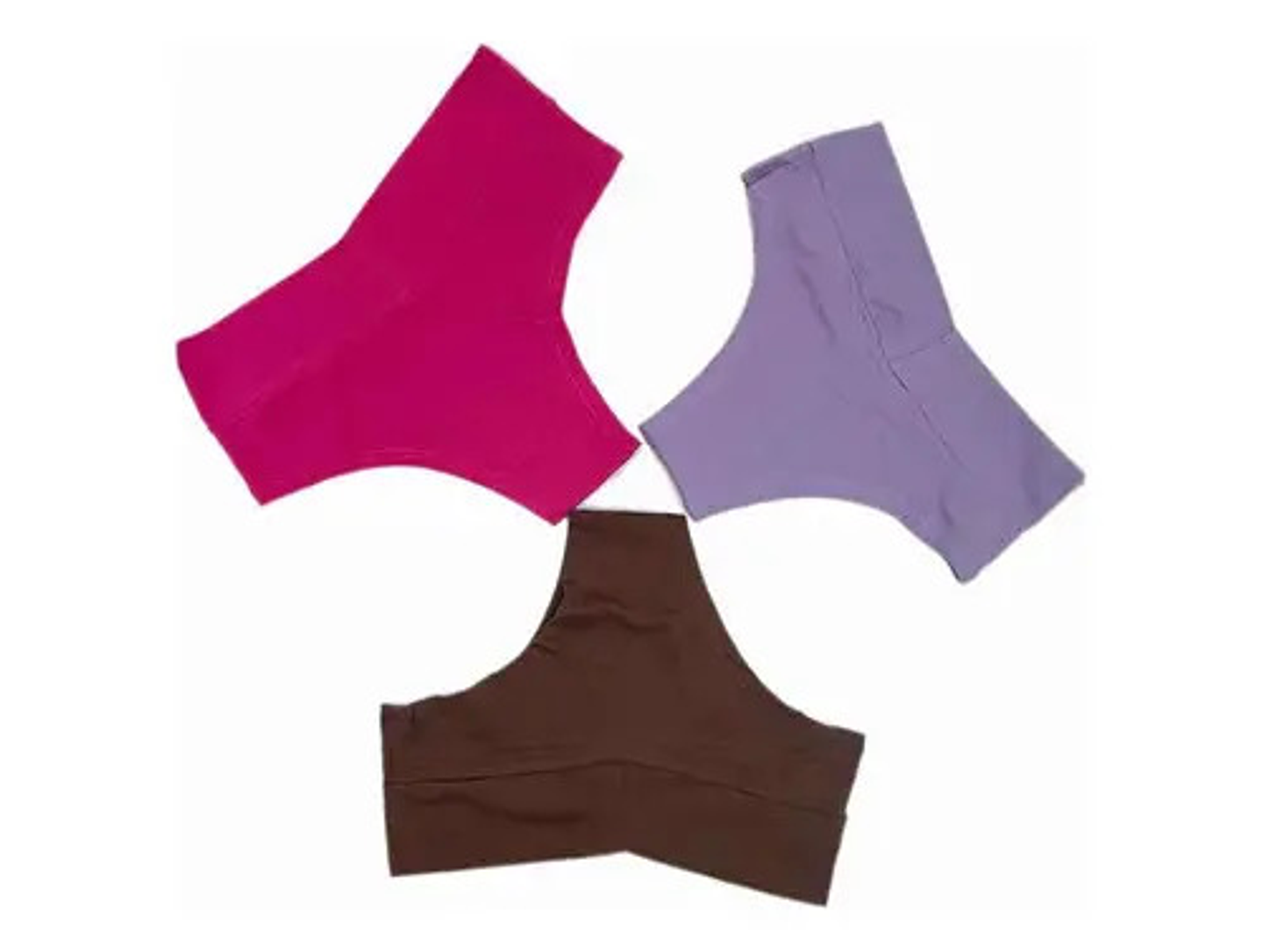 Pack  6  Calzones Bikinis Tiro Alto Algodón Nuevo  Peruano 5
