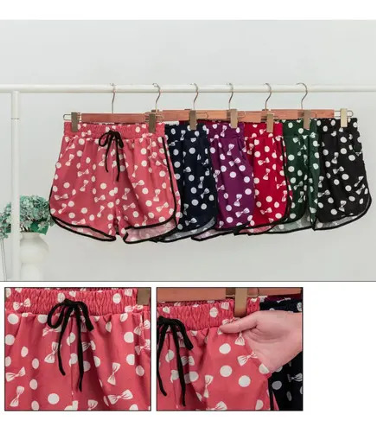 Pack 3 Short Deportivo Con Bolsillos Mujer, Color Surtido 4