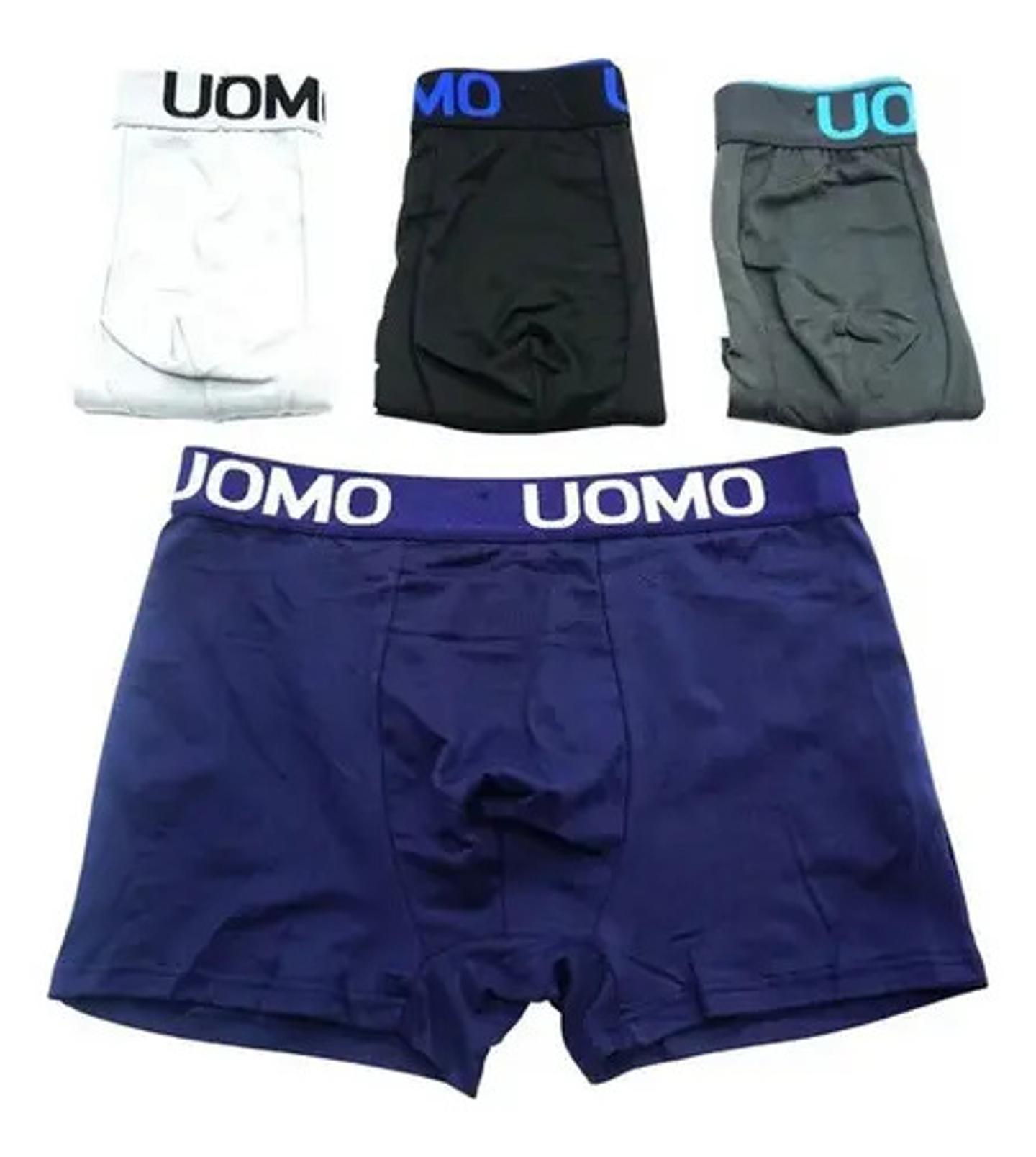 Pack 6 Bóxer Hombre Algodón Solo Color M L Xl Xxl 2