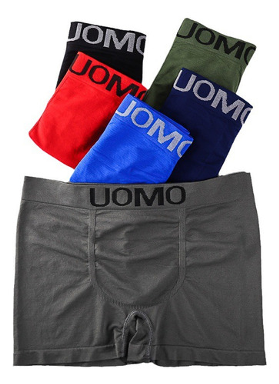 Pack 6 Bóxer Hombre Algodón Solo Color M L Xl Xxl 3