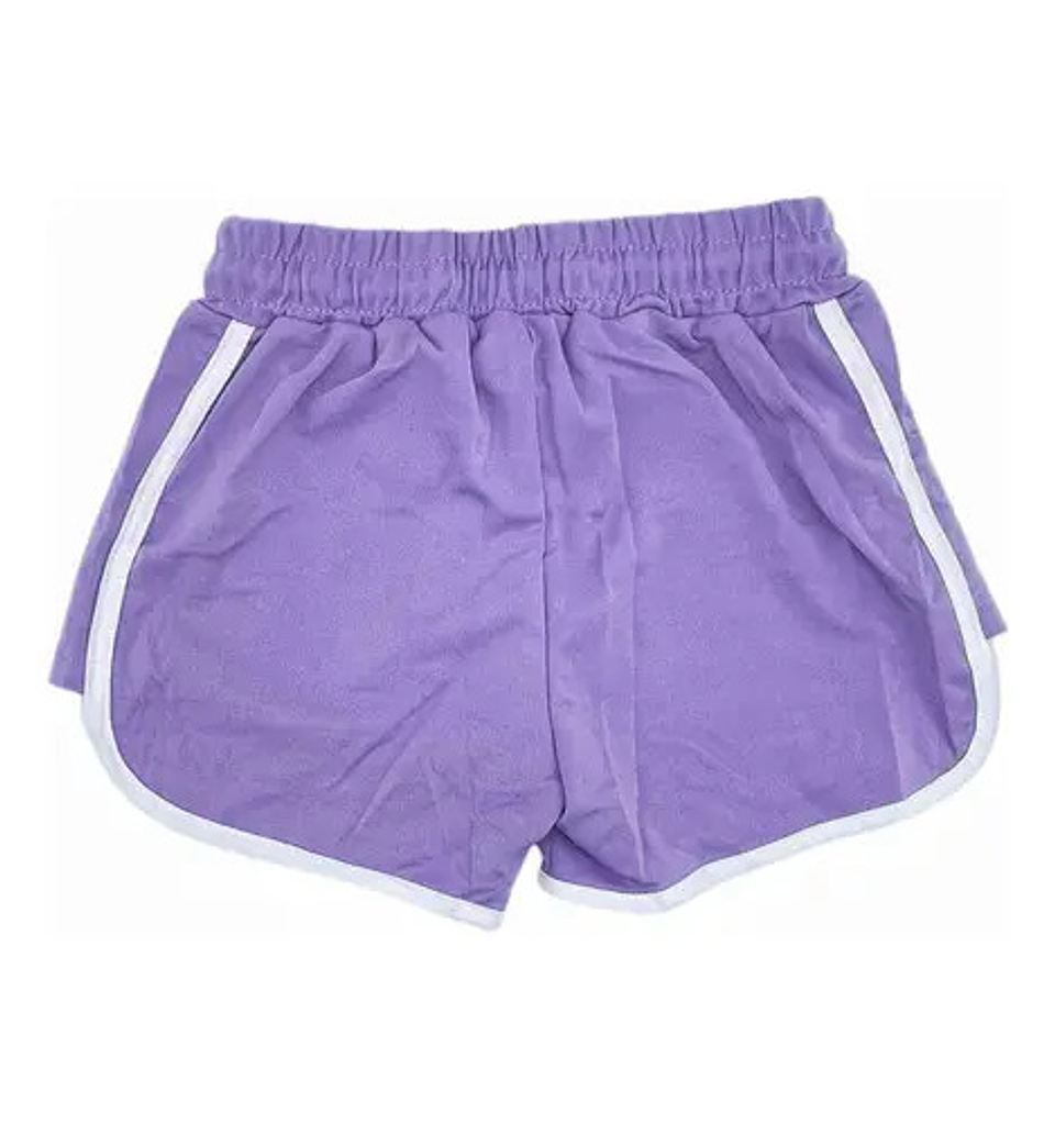Pack 3 Shorts Bermudas Buzo Deportivo Mujer Con Bolsillo 4