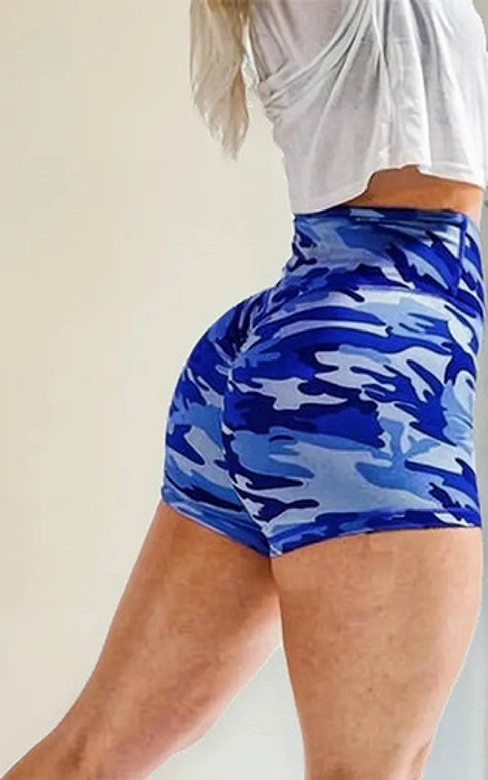 Pack2 Calza Corta Bambú Deportiva, Push Up Colores Surtidos 1