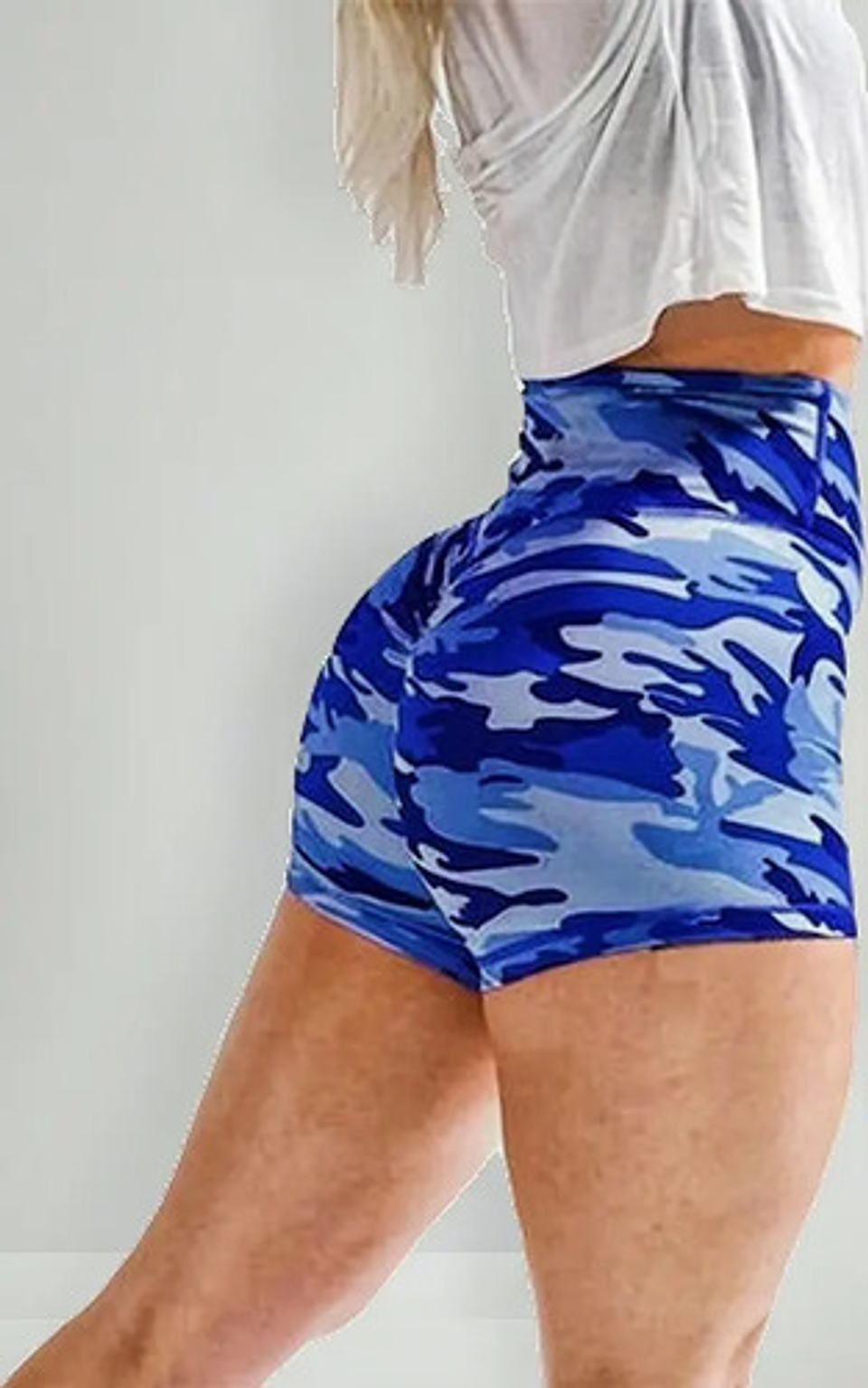 Pack2 Calza Corta Bambú Deportiva, Push Up Colores Surtidos 5