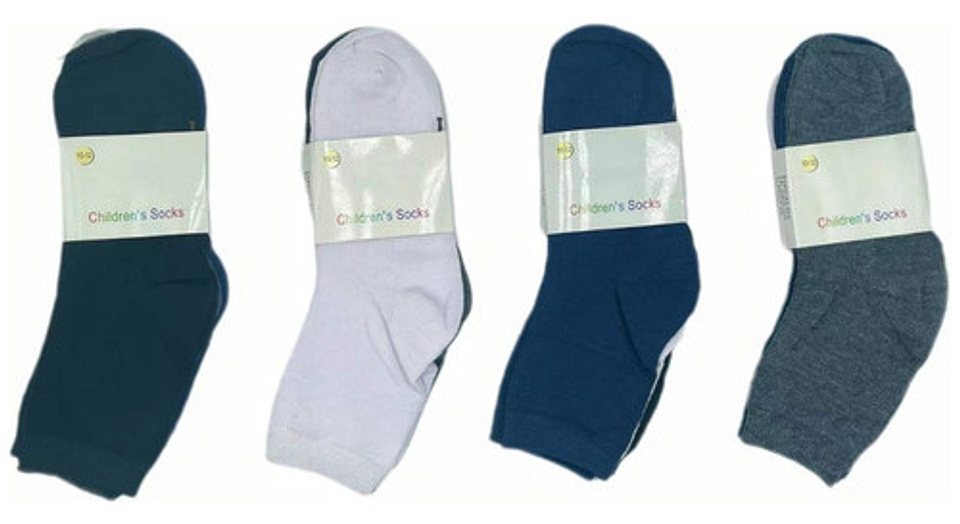 Pack 12 Calcetines De Niños Y Juvenil Deportes Y Colegio 2