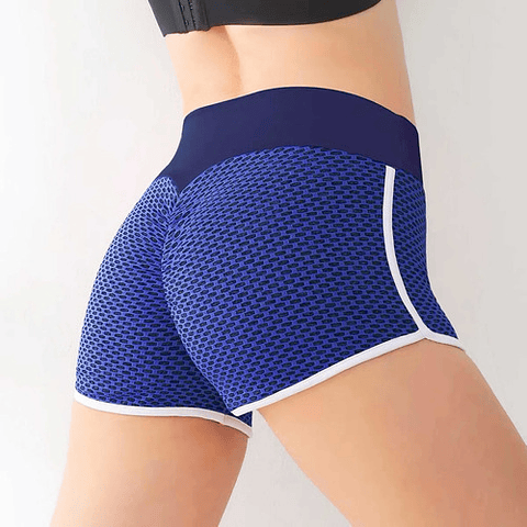 Pack2 Short Mujer ,push Up Texturizado,levanta Cola