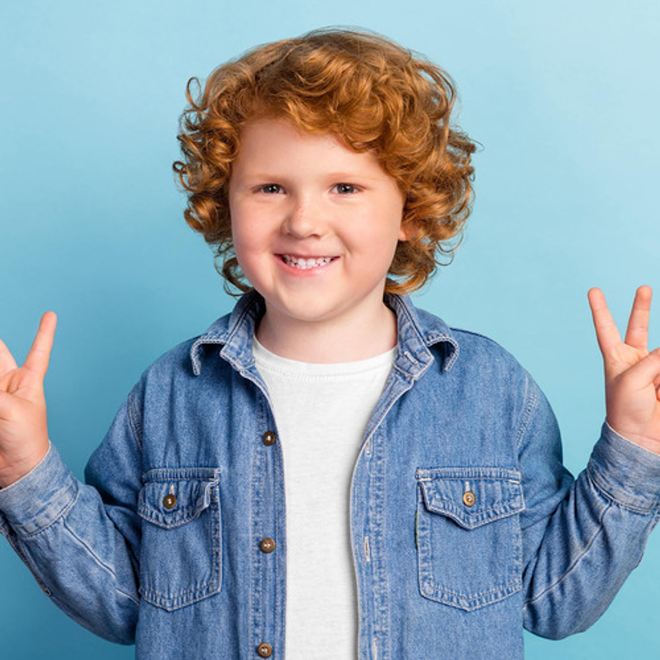 Camisetas Blancas Niño  Algodón Con Bambú Manga Larga  9