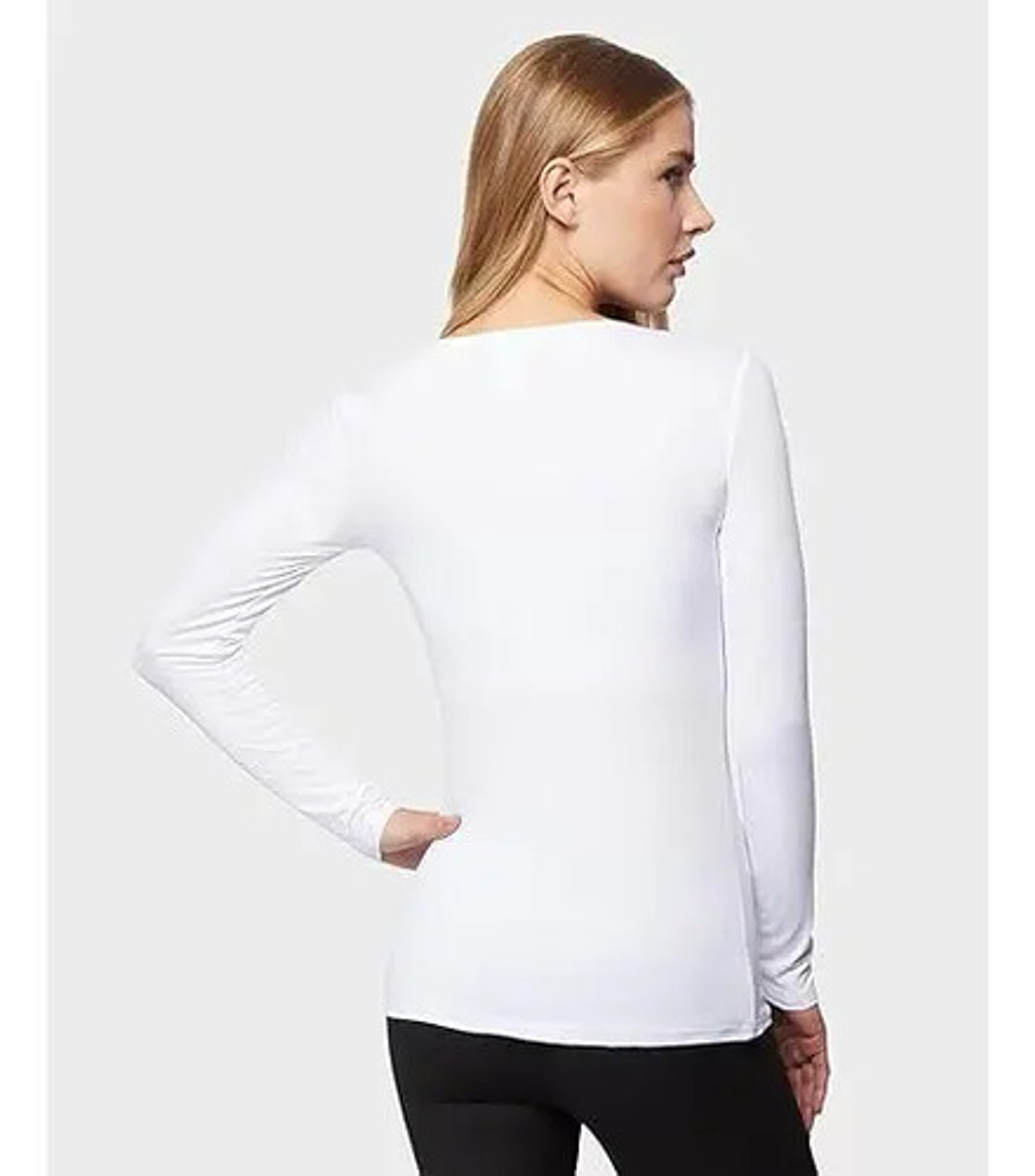 Camiseta  De Mujer Manga Larga De Algodón.  3