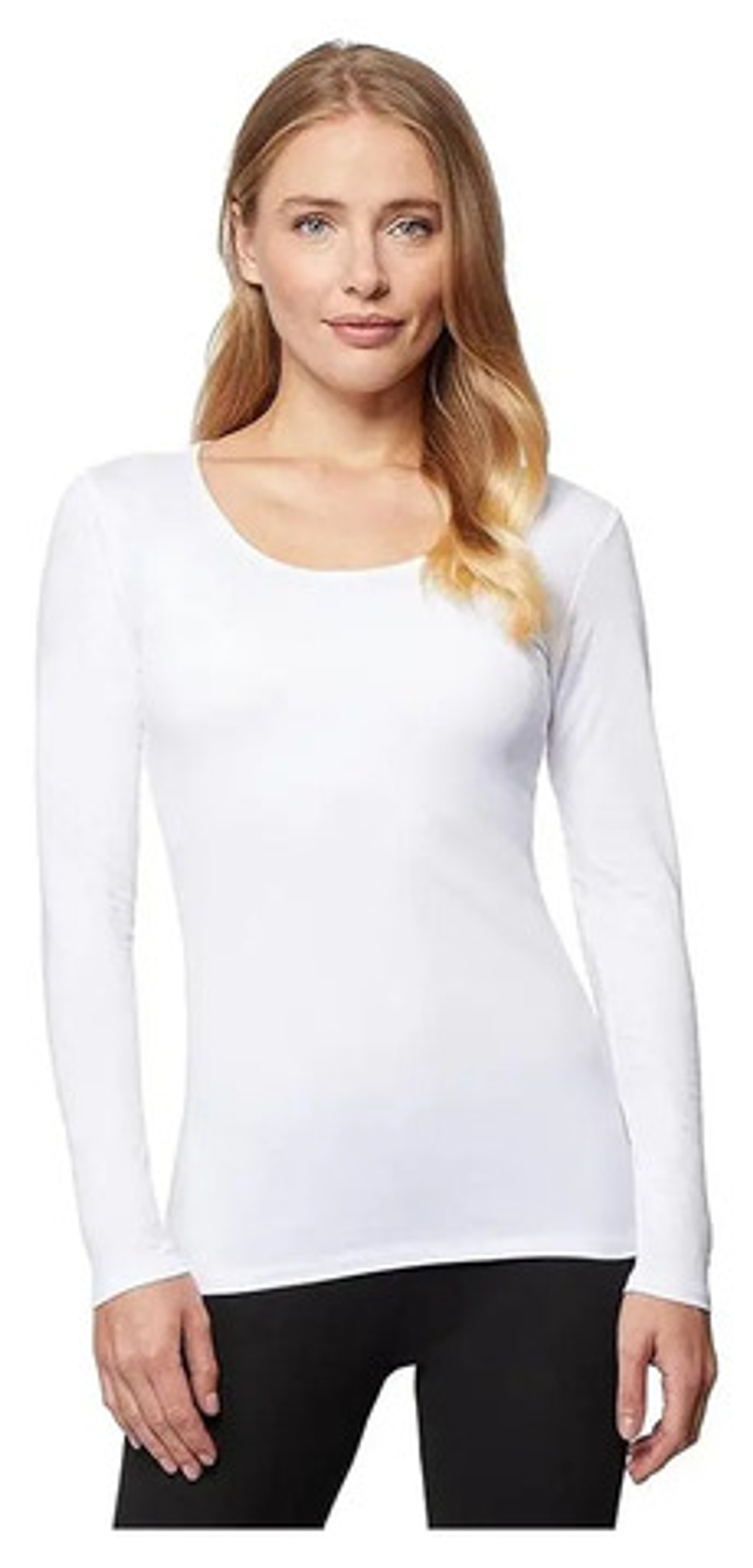 Camiseta  De Mujer Manga Larga De Algodón.  4