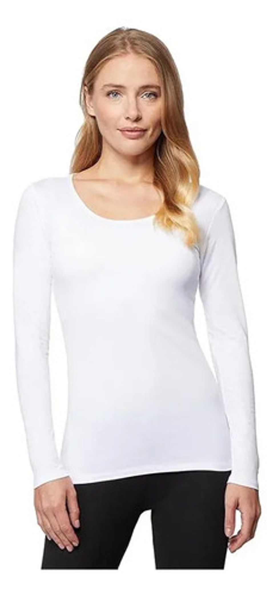 Camiseta  De Mujer Manga Larga De Algodón.  4