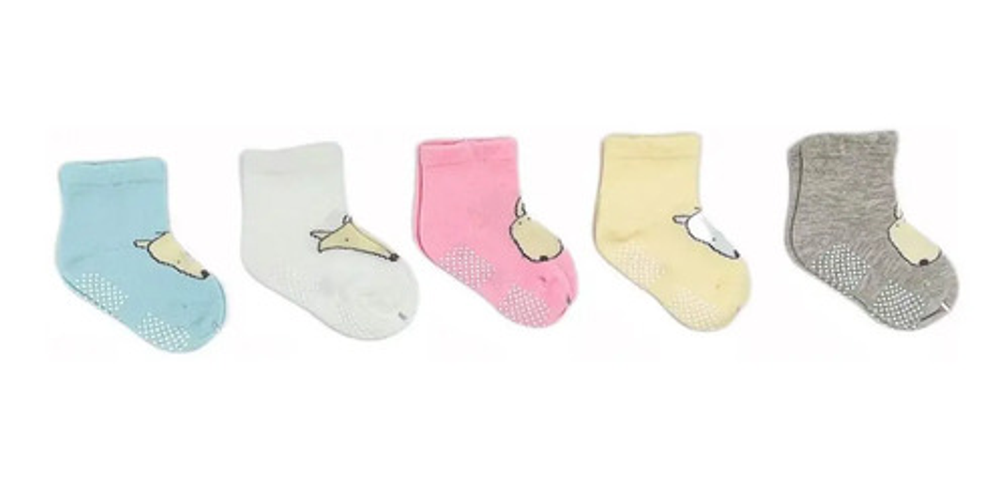 12pares Calcetines Antideslizantes Para Bebés De 1-2 Años 1