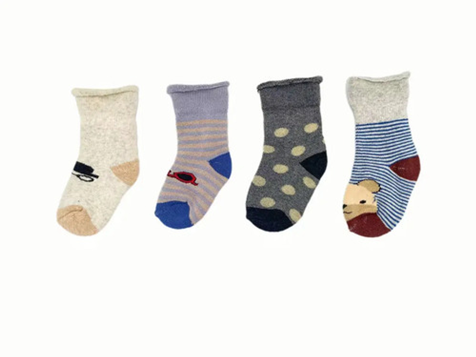 12pares Calcetines Antideslizantes Para Bebés De 1-2 Años 3