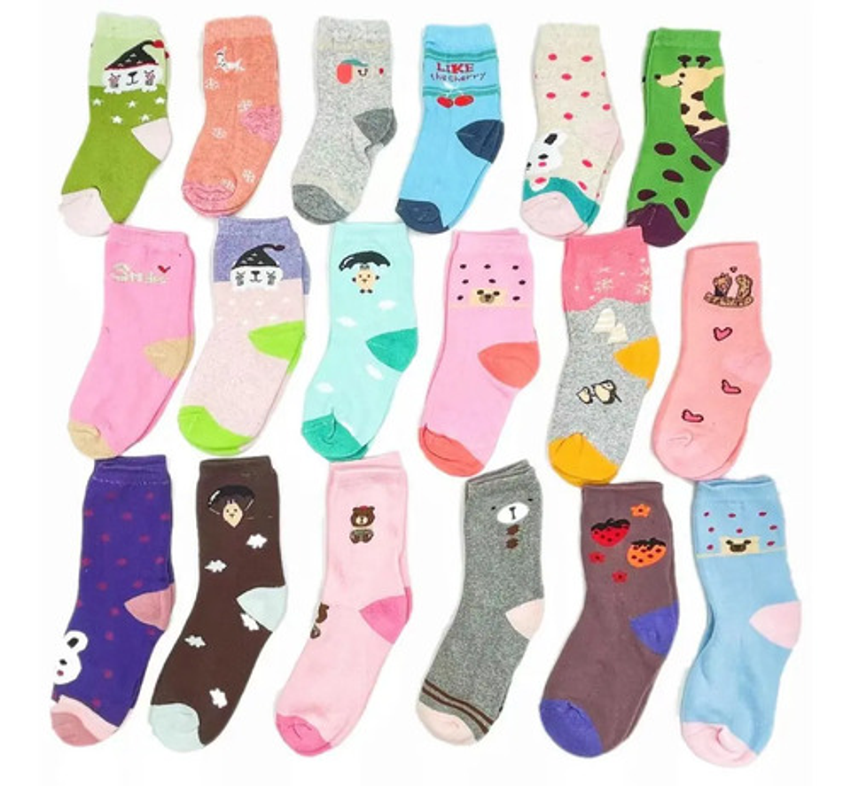 12pares Calcetines Antideslizantes Para Bebés De 1-2 Años 5