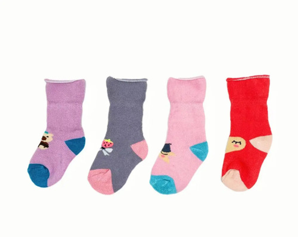 12pares Calcetines Antideslizantes Para Bebés De 1-2 Años 7