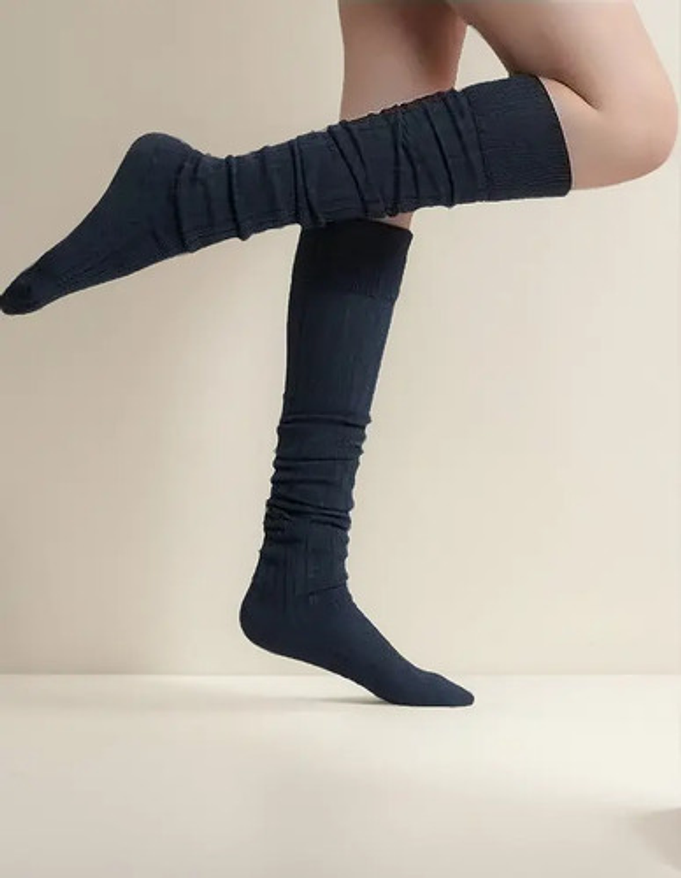 Pack 6 Pares Calcetas Largas, Bucaneras Escolares,7 Colores 1