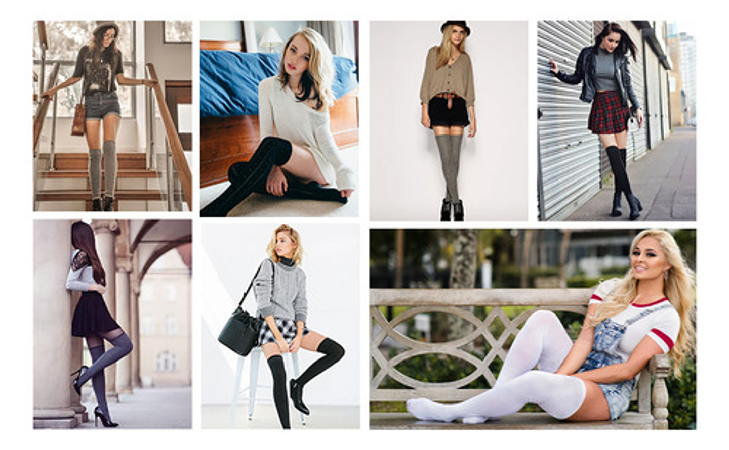 Pack 6 Pares Calcetas Largas, Bucaneras Escolares,7 Colores 2