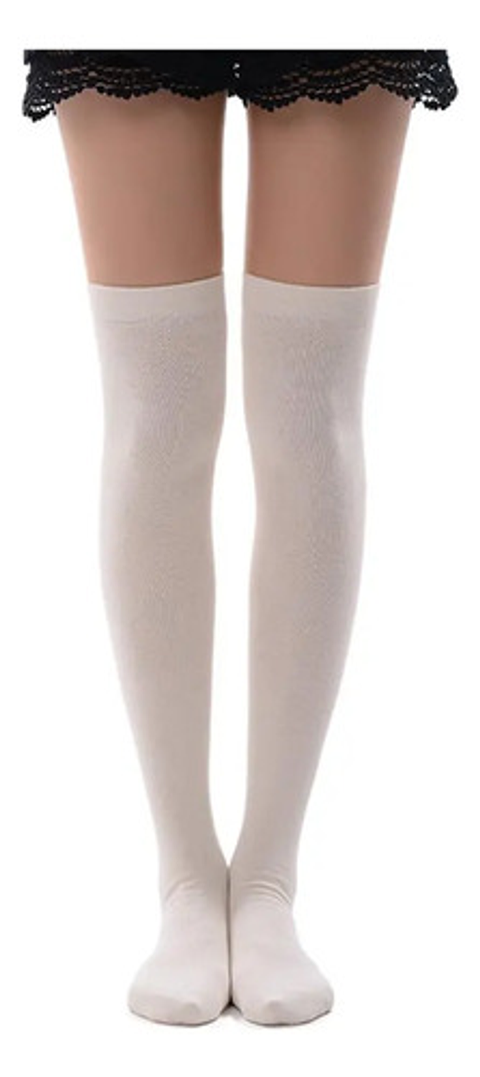 Pack 6 Pares Calcetas Largas, Bucaneras Escolares,7 Colores 45