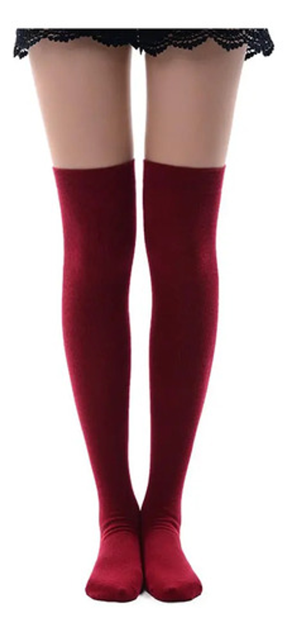 Pack 6 Pares Calcetas Largas, Bucaneras Escolares,7 Colores 52