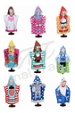 Pack 12 Toalla De Baño Playa Nadar Capucha Niños Diseños - Miniatura 2