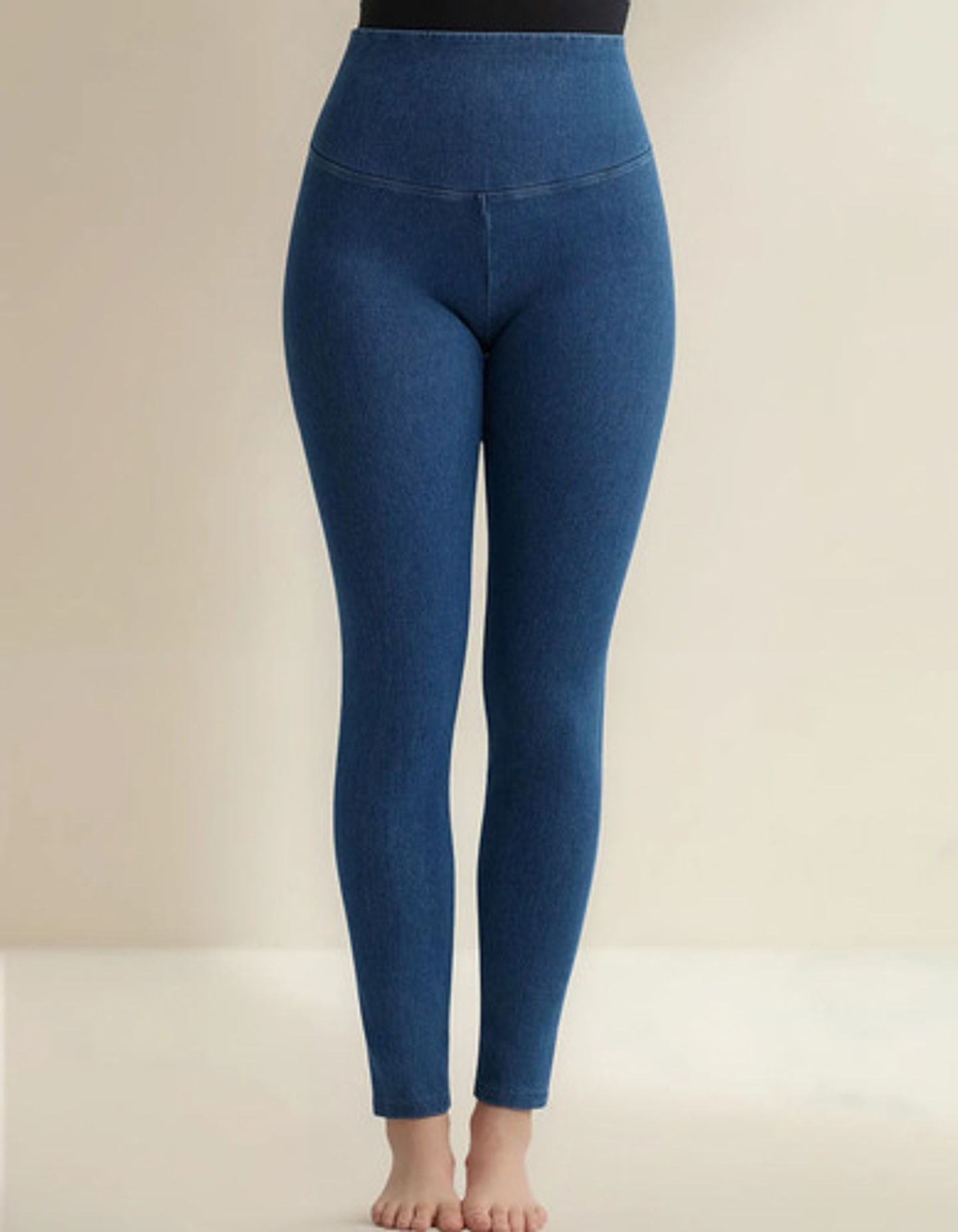 Calza De Algodon Con Chiporro Para Invierno 14