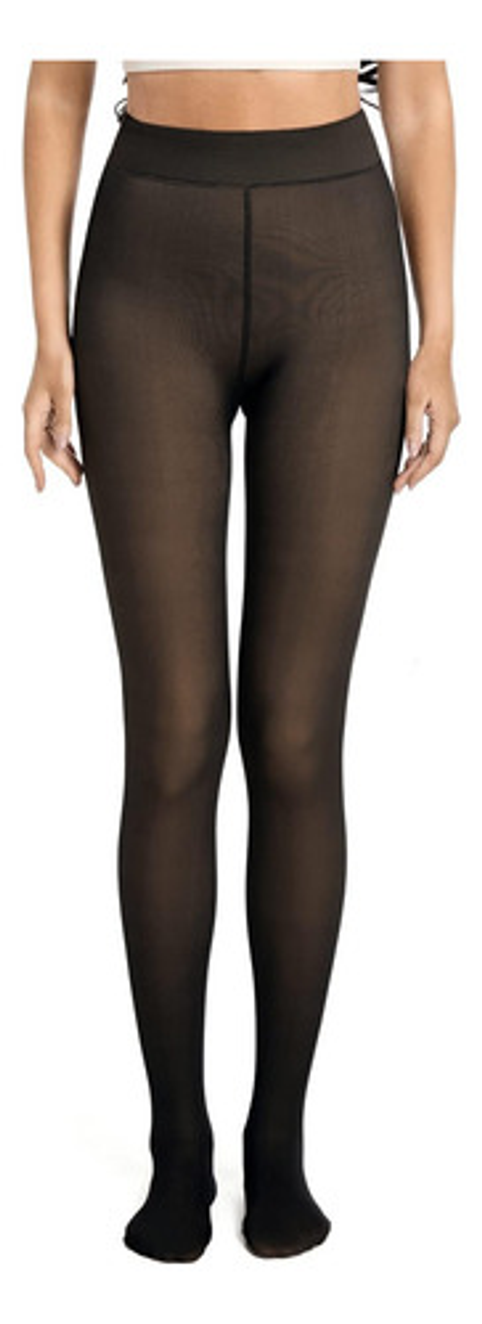 Calza Efecto Piel. Mujer Invierno Forro Piel S-xxl 2