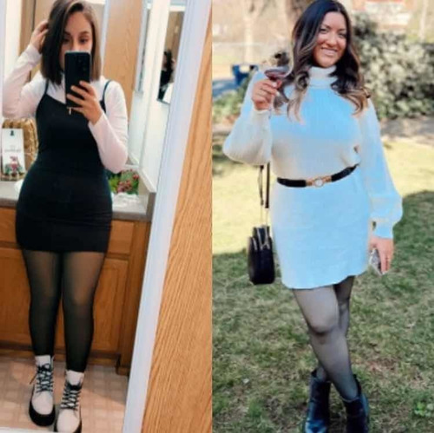 Calza Efecto Piel. Mujer Invierno Forro Piel S-xxl 7