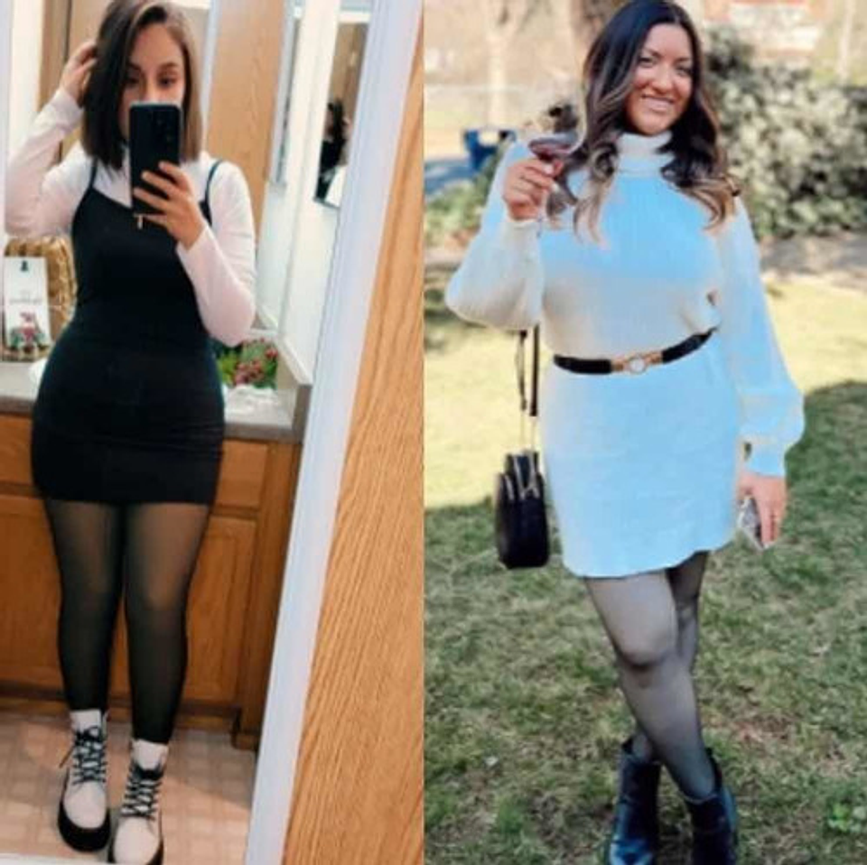 Calza Efecto Piel. Mujer Invierno Forro Piel S-xxl 7