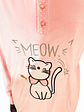 Pijama Mujer Gatito Invierno Micropolar 3 Colors- Nuevo 2022 - Miniatura 3