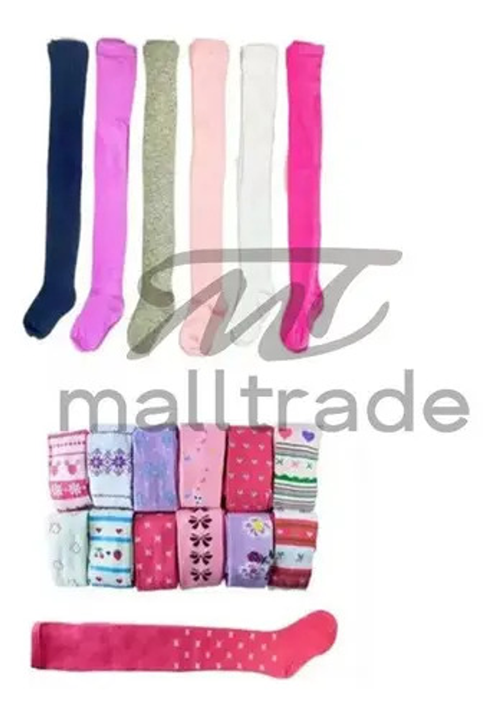 Pack 6 Pantys De Niño Y Niña  Algodón Sin Diseño,solo Color 2