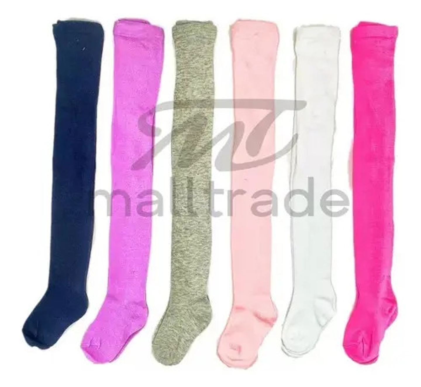 Pack 6 Pantys De Niño Y Niña  Algodón Sin Diseño,solo Color 3