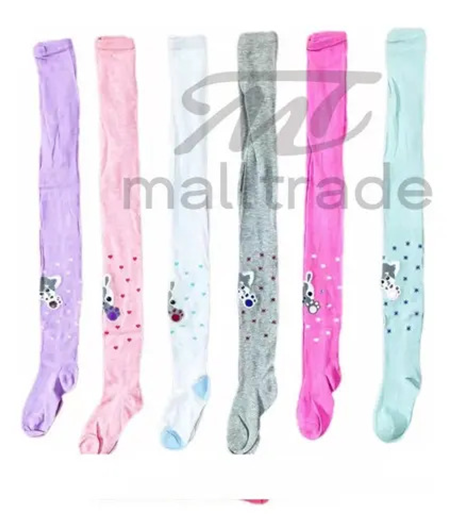 Pack 6 Pantys De Niño Y Niña  Algodón Sin Diseño,solo Color 13