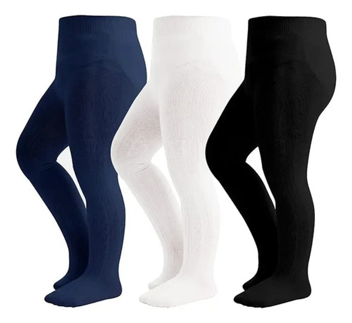 Pack 6 Pantys De Niño Y Niña  Algodón Sin Diseño,solo Color 15