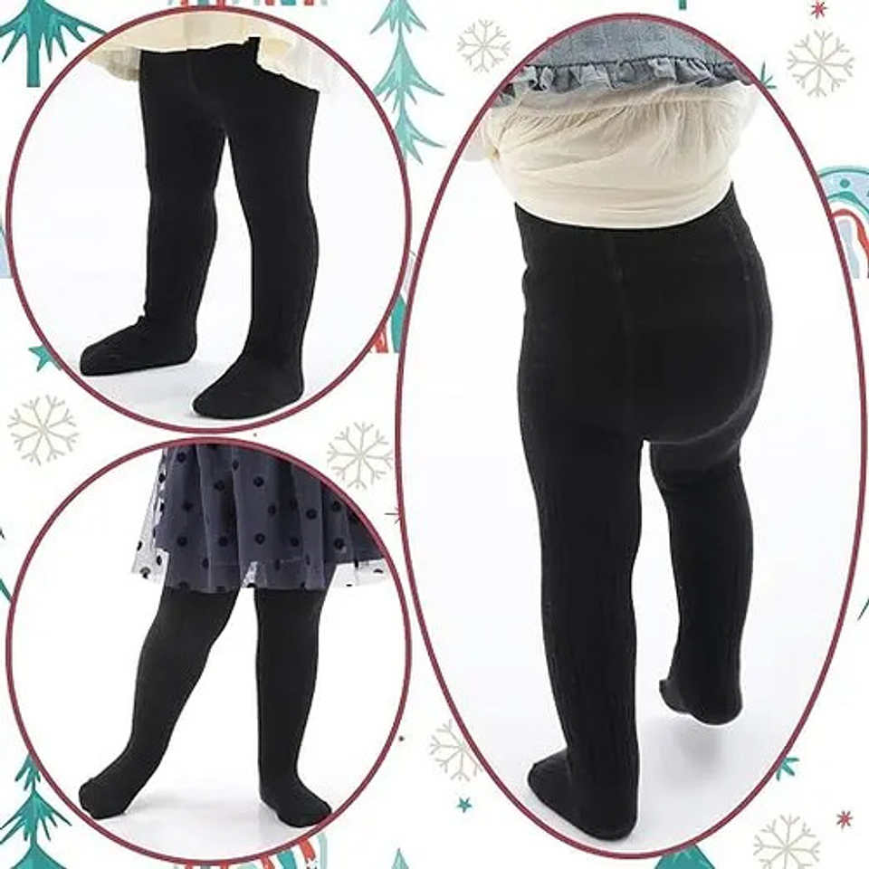 Pack 6 Pantys De Niño Y Niña  Algodón Sin Diseño,solo Color 17