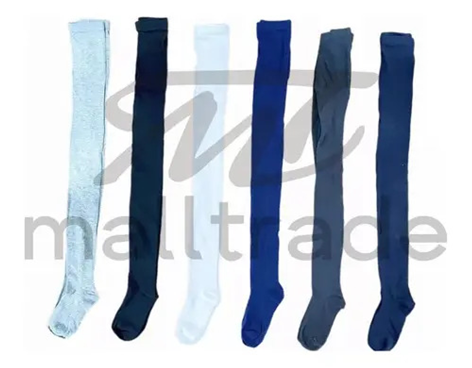 Pack 6 Pantys De Niño Y Niña  Algodón Sin Diseño,solo Color 18