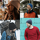 Gorro Invierno Hombre Mujer De Lana Forro Interior Termico - Miniatura 8
