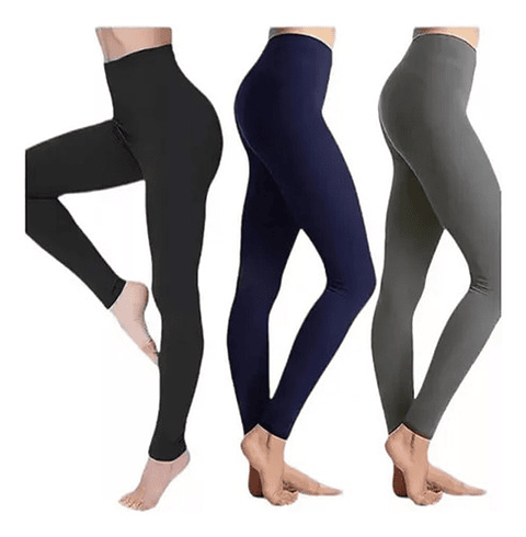 Pack 3  Panty Con Polar Talla Estándar