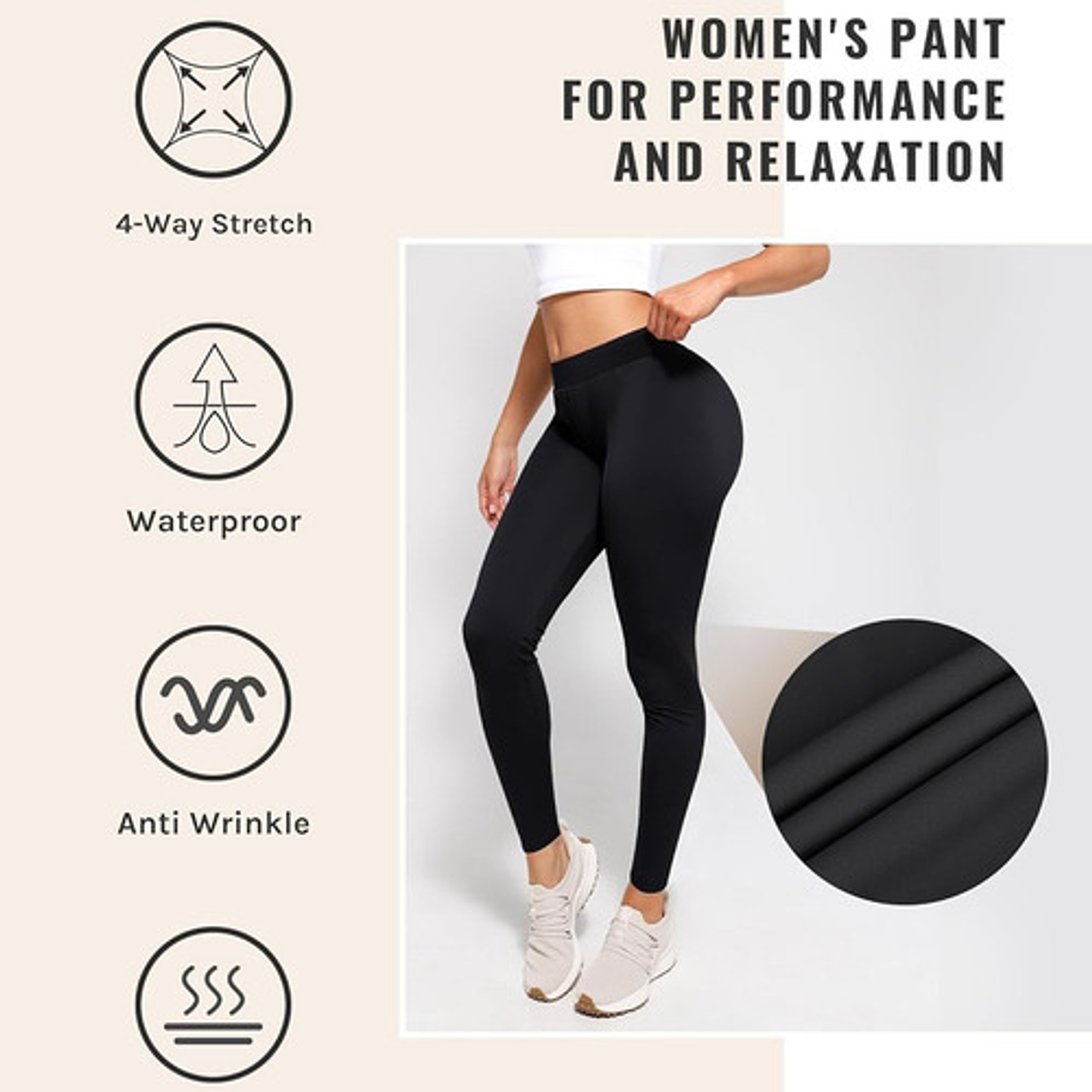 Pack 3  Panty Con Polar Talla Estándar 10