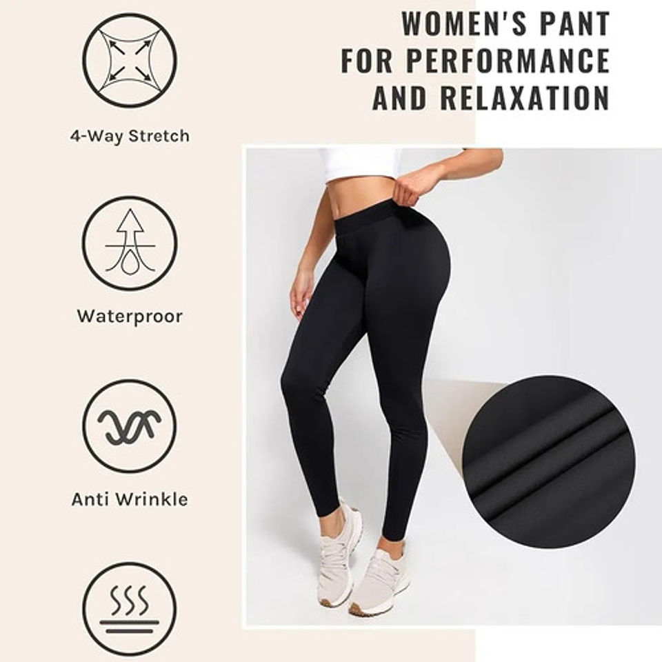 Pack 3  Panty Con Polar Talla Estándar 19